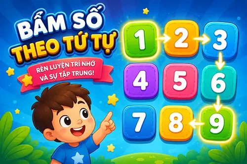 Chạm Số Theo Thứ Tự