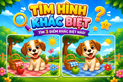 Tìm Hình Khác Biệt 2