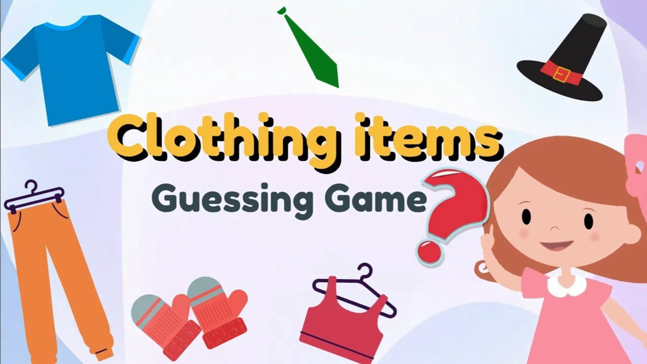 Đoán Quần Áo Bằng Tiếng Anh